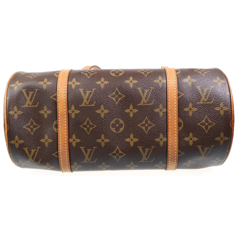 Louis Vuitton Brown Handbag Monogram Leather Papillon - Picture 4 of 6